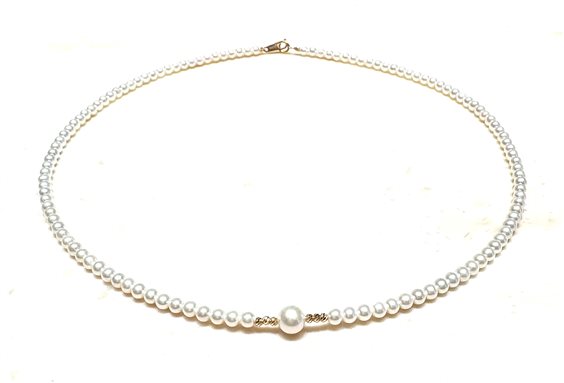 Collar Coscia Perle Mujer Le Lune in Oro amarillo Perla LLGC2151.1 - LLGC2151.1
